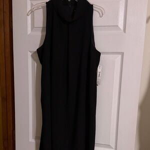 Maggy London Elegant Black Midi Dress
